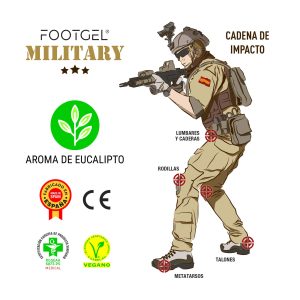 plantillas para botas militares y policiales