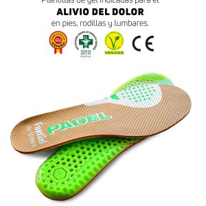 comprar plantillas de gel cómodas para jugar al pádel
